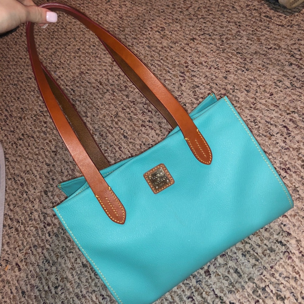 Dooney & Bourke teal purse